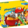 Playmobil 1.2.3 Arca De Noe Maletin -Mejor Juguetería Tienda 10227g00