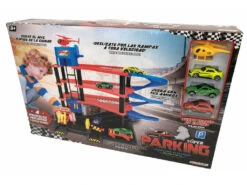 Super Parking Central 4 Plantas Con 4 Vehículos -Mejor Juguetería Tienda 11037641g01