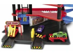 Super Parking Central 4 Plantas Con 4 Vehículos -Mejor Juguetería Tienda 11037641g04