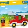 Playmobil 1,2,3 Camión De Bombero 6967 -Mejor Juguetería Tienda 11138544g00