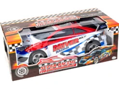 Vehículo Fricción Súper Racing 47 Cm. Rojo Funny 77 -Mejor Juguetería Tienda 11141672g04