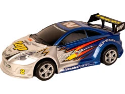 Vehículo Fricción Súper Racing 44 Cm.Azul Thunderbolt 2