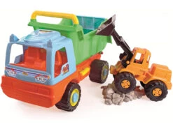 Camión Volquete Y Excavadora AVC 5185