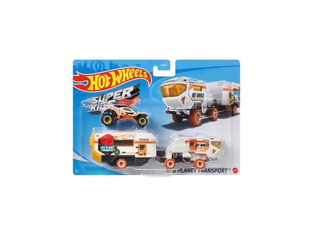 Hot Wheels Super Camiones De Juguete Mattel BDW51 6 Hot Wheels Super Camiones De Juguete Mattel BDW51 - Imagen 4