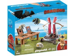 Playmobil Cómo Entrenar A Tu Dragón Bocón Con Lanzadera De Ovejas 9461