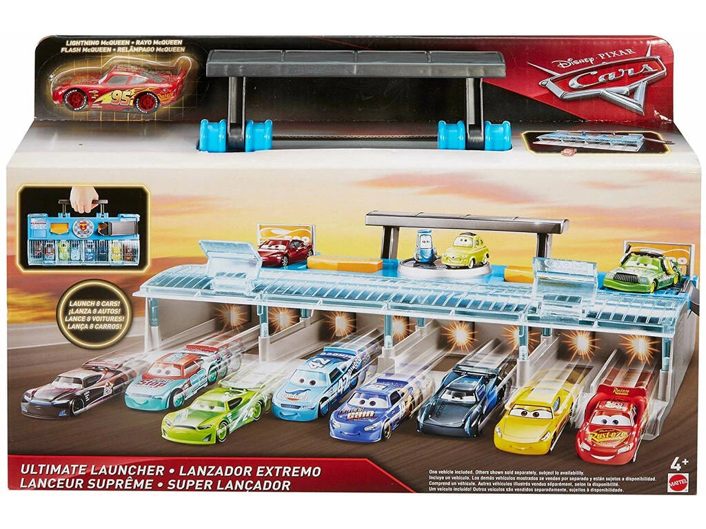 Cars Ultimate Lanzador Mattel FLK12 3 Cars Ultimate Lanzador Mattel FLK12