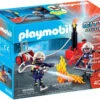 Playmobil Bomberos Con Bomba De Agua 9468 -Mejor Juguetería Tienda 1911147714g00