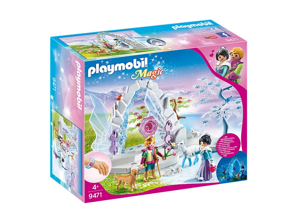 Playmobil Portal De Cristal Al Mundo De Invierno 9471 3 Playmobil Portal De Cristal Al Mundo De Invierno 9471