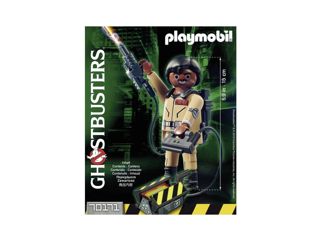 Playmobil Cazafantasmas Figura Coleccionable W. Zeddemore 70171 4 Playmobil Cazafantasmas Figura Coleccionable W. Zeddemore 70171 - Imagen 2