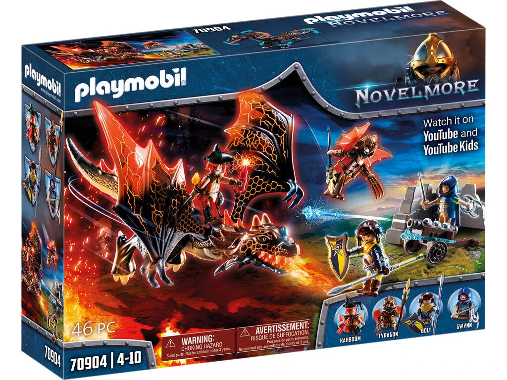 Playmobil Novelmore Ataque Del Dragon 70904 3 Playmobil Novelmore Ataque Del Dragon 70904
