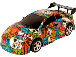 Vehículo Fricción Racing Car Graffiti Overlord 48 Cm.