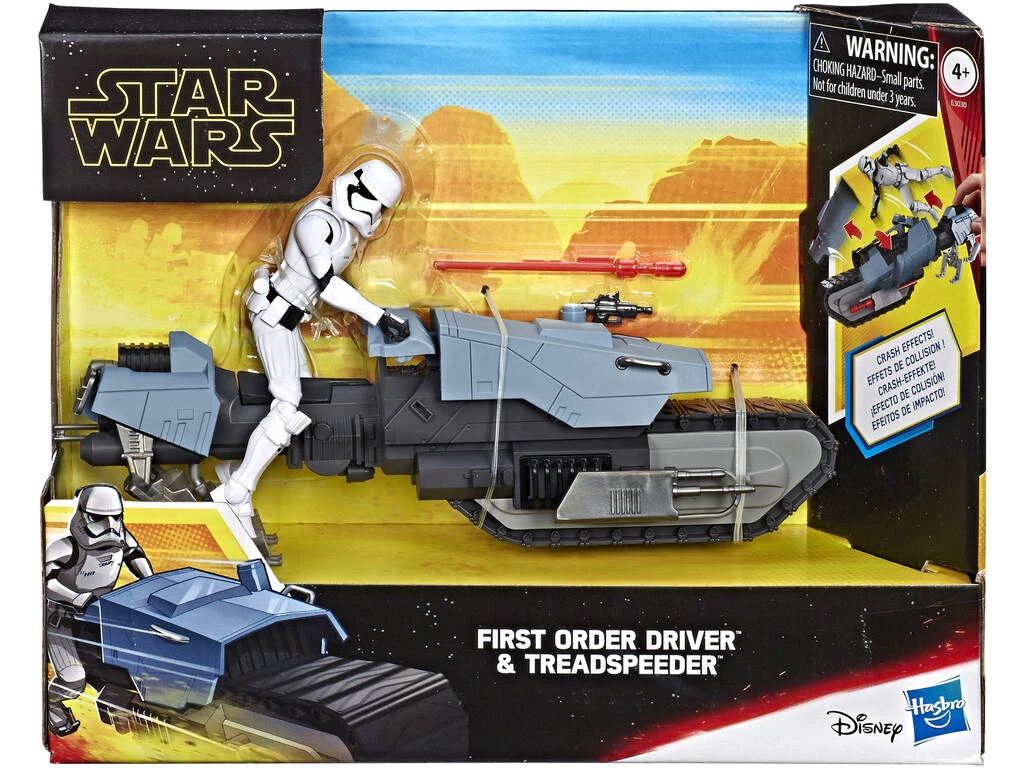 Star Wars Episodio 9 First Order Drive Con Treadspeeder Hasbro E3030 3 Star Wars Episodio 9 First Order Drive Con Treadspeeder Hasbro E3030
