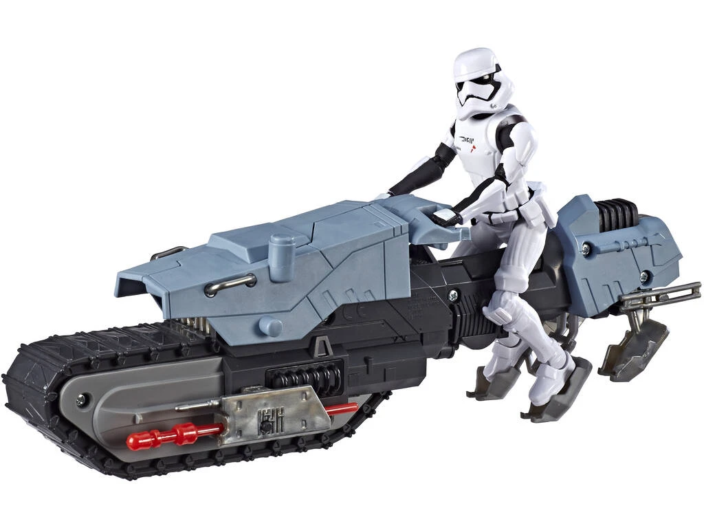 Star Wars Episodio 9 First Order Drive Con Treadspeeder Hasbro E3030 4 Star Wars Episodio 9 First Order Drive Con Treadspeeder Hasbro E3030 - Imagen 2