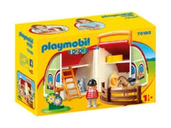 Playmobil 1,2,3 Mi Primera Granja Maletín Playmobil 70180