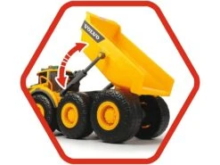 Camión Volquete Volvo 23 Cm. Con Luz Y Sonido Simba 3723004 -Mejor Juguetería Tienda 1999953531g05