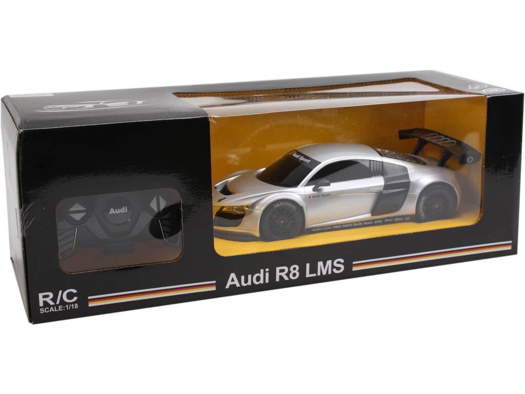 Radio Control 1:18 Audi R8 LMS Plateado 4 Radio Control 1:18 Audi R8 LMS Plateado - Imagen 2