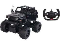 Coche Radio Control 1:14 Jeep Wrangler Rubicon Negro