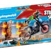 Playmobil Stuntshow Moto Con Muro De Fuego 70553 -Mejor Juguetería Tienda 1999956377g00