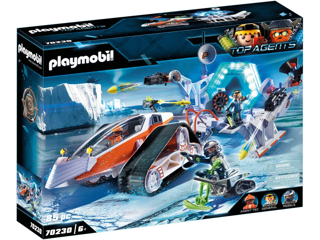 Playmobil TopAgents Spyteam Comando De Nieve 70230 3 Playmobil TopAgents Spyteam Comando De Nieve 70230