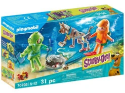 Playmobil Scooby-Doo Aventura Con El Fantasma Del Capitán Cutler 70708