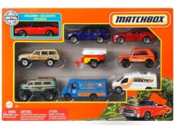 Matchbox Pack 9 Vehículos Mattel X7111
