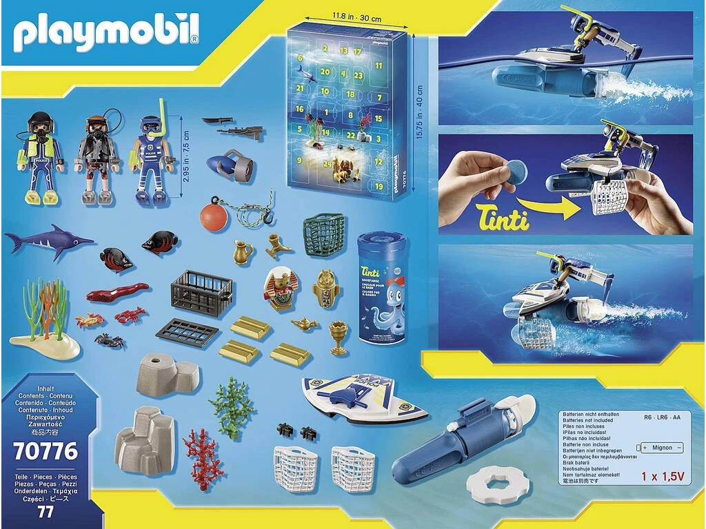 Playmobil City Action Calendario De Adviento 70776 5 Playmobil City Action Calendario De Adviento 70776 - Imagen 3