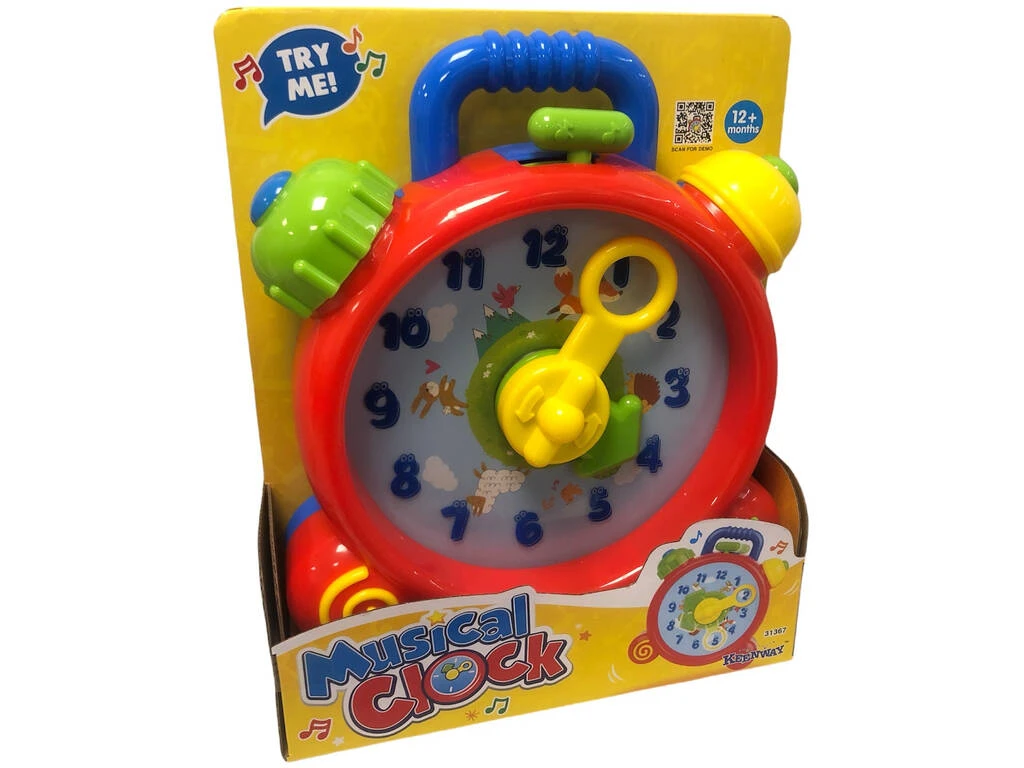 Reloj Musical Infantil Keenway 31367 3 Reloj Musical Infantil Keenway 31367