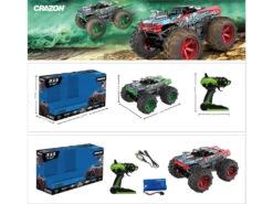 Radio Control Coche Cross Country Verde -Mejor Juguetería Tienda 1999961341g03