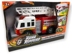 Road Rippers Camión De Bomberos Con Luz Y Sonidos City Service Fleet Nikko 20021