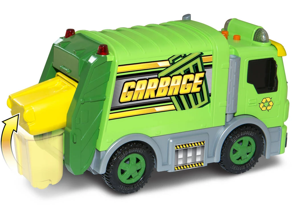Road Rippers Camión De La Basura Con Luz Y Sonidos City Service Fleet Nikko 20022 5 Road Rippers Camión De La Basura Con Luz Y Sonidos City Service Fleet Nikko 20022 - Imagen 3