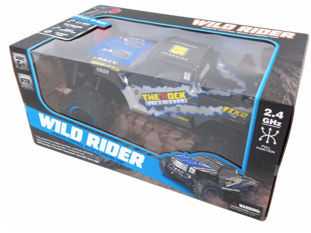 Radio Control Wild Rider 2.4G 4 Funciones Azul 4 Radio Control Wild Rider 2.4G 4 Funciones Azul - Imagen 2
