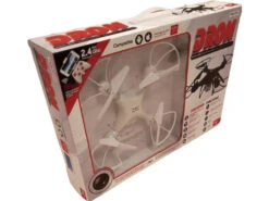 Dron Blanco Radio Control 2.4G 4 Canales Con Wifi, Cámara Y Cargador USB -Mejor Juguetería Tienda 1999962049g02