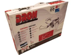 Dron Blanco Radio Control 2.4G 4 Canales Con Wifi, Cámara Y Cargador USB -Mejor Juguetería Tienda 1999962049g03