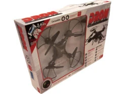 Dron Negro Radio Control 2.4G 4 Canales Con Wifi, Cámara Y Cargador USB -Mejor Juguetería Tienda 1999962050g02