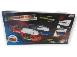 Helicóptero De Rescate Rojo Con Luces Y Sonidos -Mejor Juguetería Tienda 1999962278g02