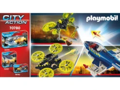 Playmobil Policía Avión Persecución Dron 70780 -Mejor Juguetería Tienda 1999962595g02