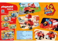 Playmobil D.O.C. Vehículo De Emergencia De Los Bomberos 70914 -Mejor Juguetería Tienda 1999962630g02