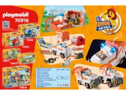 Playmobil D.O.C. Vehículo De Emergencia Ambulancia 70916 -Mejor Juguetería Tienda 1999962632g02