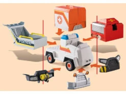 Playmobil D.O.C. Vehículo De Emergencia Ambulancia 70916 -Mejor Juguetería Tienda 1999962632g06