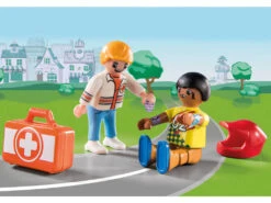 Playmobil D.O.C. Acción Ambulancia Ayuda Al Piloto De Carreras 70919 -Mejor Juguetería Tienda 1999962636g02