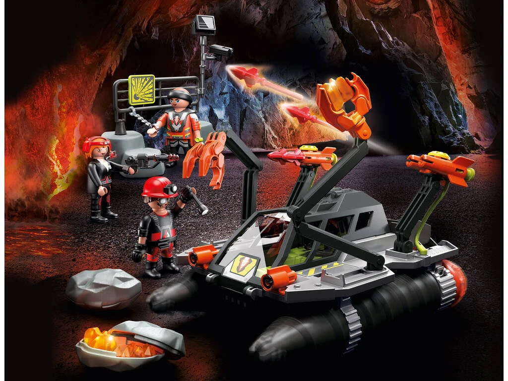 Playmobil Dino Rise Comet Corporation Taladro De Demolición 70927 4 Playmobil Dino Rise Comet Corporation Taladro De Demolición 70927 - Imagen 2