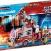 Playmobil Vehículo Bomberos US Tower Ladder 70935 1 Playmobil Vehículo Bomberos US Tower Ladder 70935 -Mejor Juguetería Tienda 1999962722g00