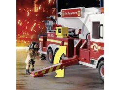 Playmobil Vehículo Bomberos US Tower Ladder 70935 15 Playmobil Vehículo Bomberos US Tower Ladder 70935 -Mejor Juguetería Tienda 1999962722g04