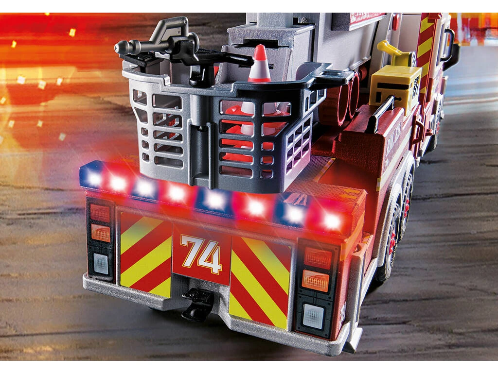 Playmobil Vehículo Bomberos US Tower Ladder 70935 8 Playmobil Vehículo Bomberos US Tower Ladder 70935 - Imagen 6