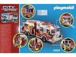 Playmobil Vehículo Bomberos US Tower Ladder 70935 19 Playmobil Vehículo Bomberos US Tower Ladder 70935 -Mejor Juguetería Tienda 1999962722g08