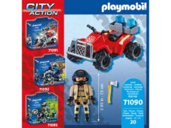 Playmobil Bomberos Speed Quad 71090 -Mejor Juguetería Tienda 1999963000g03