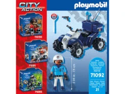 Playmobil Policía Speed Quad 71092 -Mejor Juguetería Tienda 1999963002g03
