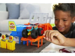 Hot Wheels Monster Trucks Estación De Explosiones Mattel HFB12 -Mejor Juguetería Tienda 1999963196g03