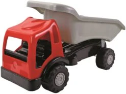 Camión Volquete Rojo Y Gris AVC 5177