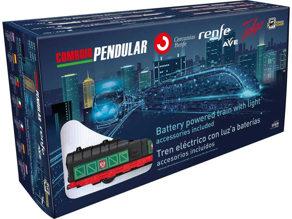 Tren Trans Siberian Express Con Luz, Estación Y Encarrilador Pequetren 401 4 Tren Trans Siberian Express Con Luz, Estación Y Encarrilador Pequetren 401 - Imagen 2